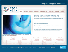 Tablet Screenshot of emsenergy.com